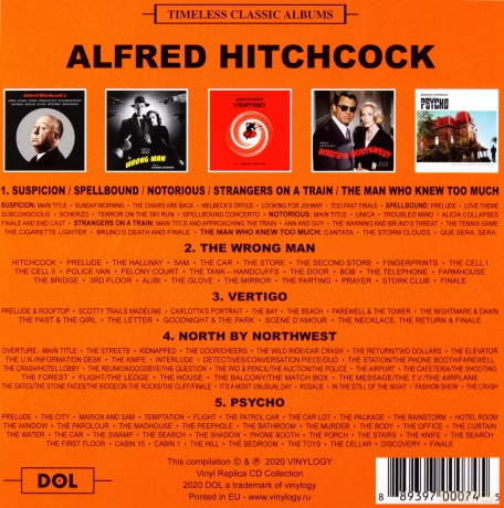Timeless Classic Albums soundtrack (Alfred Hitchcock) [5CD]
