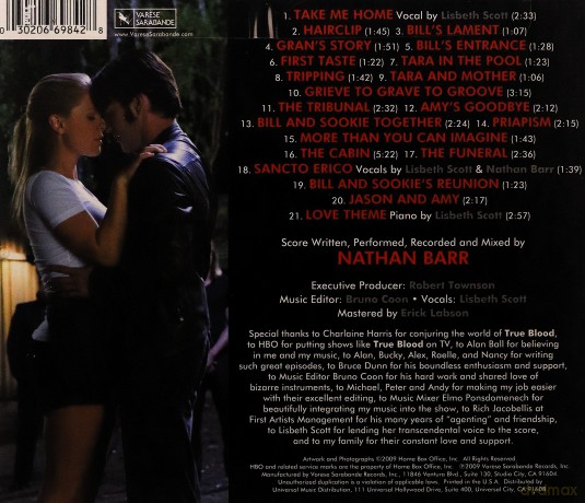 True Blood soundtrack (Czysta) [CD]