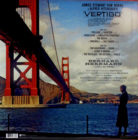 Vertigo soundtrack (Zawrót głowy) [Winyl]
