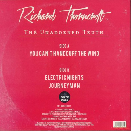 You Can't Handcuff The Wind soundtrack (Richard Thorncroft) [Winyl]