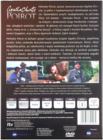 Poirot Sezon 2 [BOX] [4DVD]