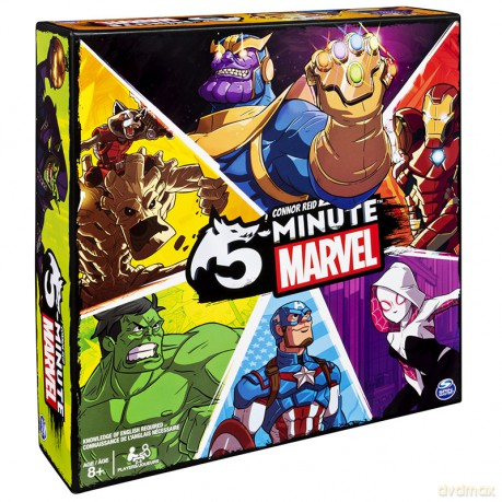 5 MINUTES MARVEL - Le Jeu de Plateau