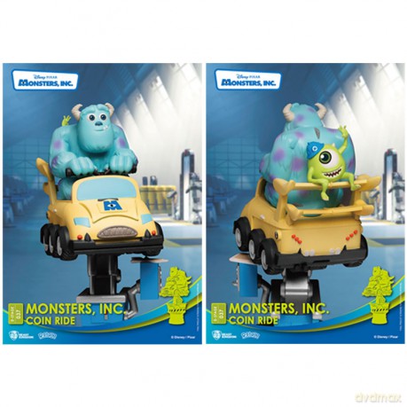 DISNEY - D-Stage Monsters, inc. Coin ride - 16 cm