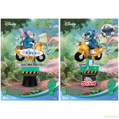 DISNEY - D-Stage Stitch Coin ride - 16 cm