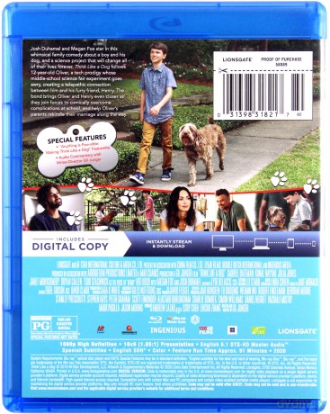 Think Like a Dog [Blu-Ray]