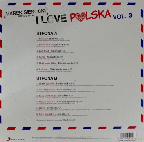 Marek Sierocki Przedstawia: I Love Polska vol. 3 [Winyl]