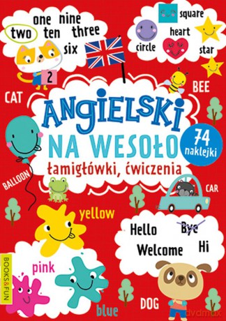 Angielski na wesoło. Łamigłówki, ćwiczenia [KSIĄŻKA]