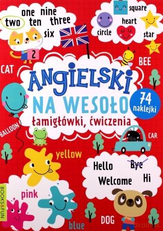 Angielski na wesoło. Łamigłówki, ćwiczenia [KSIĄŻKA]