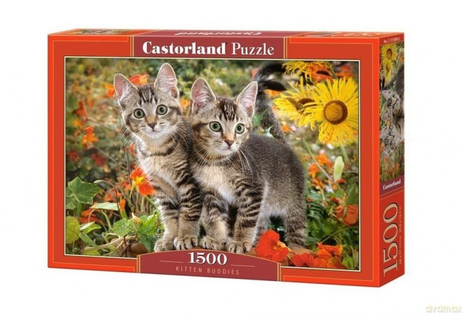 CASTORLAND 1500 el. Koci przyjaciele C-151899-2 [PUZZLE]