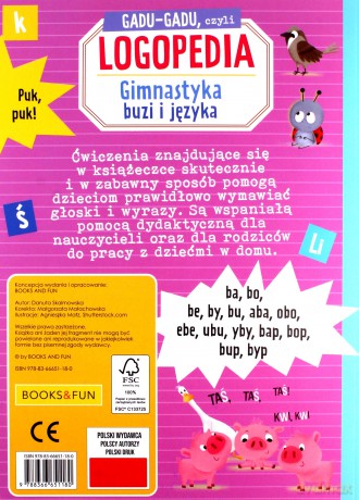 Gadu-Gadu, czyli logopedia. Gimnastyka buzi i języka [KSIĄŻKA]