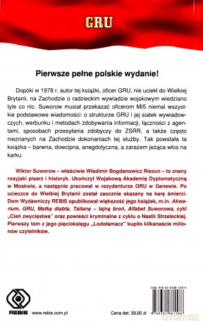 GRU. Radziecki Wywiad Wojskowy - Wiktor Suworow [KSIĄŻKA]