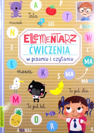 Kolorowy elementarz w pisaniu i czytaniu [KSIĄŻKA]