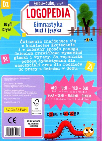 Łubu-dubu czyli logopedia. Gimnastyka buzi i języka [KSIĄŻKA]
