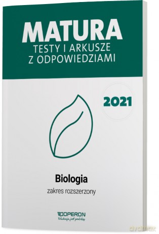 Matura 2021 Biologia testy i arkusze zakres rozszerzony - Joanna Michalik, Roksana Skrzycka [KSIĄŻKA]
