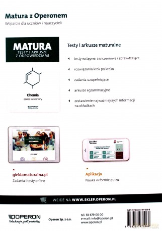 Matura 2021 Chemia Vademecum zakres rozszerzony - Dagmara Jacewicz, Magdalena Zdrowowicz, Krzysztof Żamojć [KSIĄŻKA]
