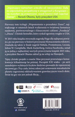 Problem trzech ciał. Wspomnienie o przeszłości Ziemi (Tom 1) - Cixin Liu [KSIĄŻKA]