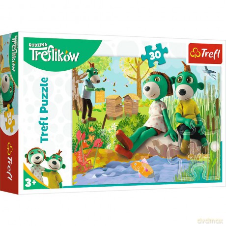 TREFL 30 el. Trefliki nad stawem [PUZZLE]