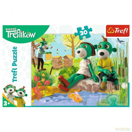 TREFL 30 el. Trefliki nad stawem [PUZZLE]