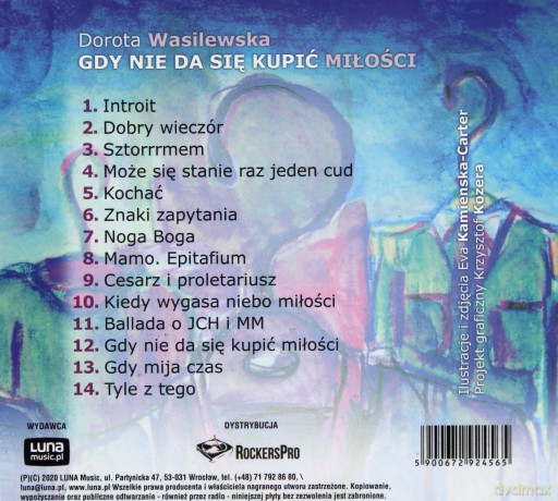 Dorota Wasilewska: Gdy nie da się kupić miłości (digipack) [CD]