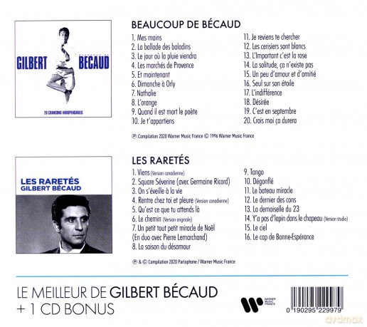 Gilbert Becaud: Best Of & Raretés [2CD]