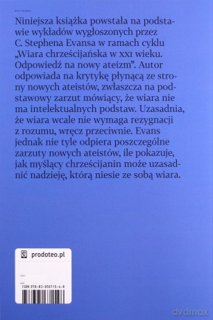 Dlaczego wiara chrześcijańska wciąż ma sens - Stephen Evans [KSIĄŻKA]