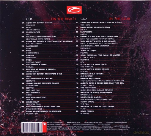 Armin Van Buuren: A State Of Trance 2020 [2CD]