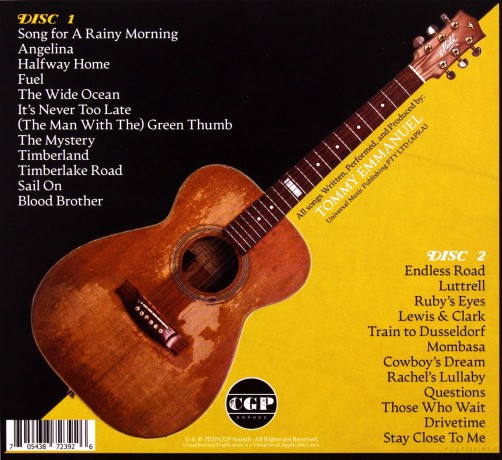 Tommy Emmanuel: Best Of Tommysongs [2CD]