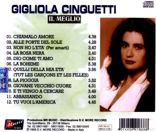 Gigliola Cinquetti: Il Meglio [CD]