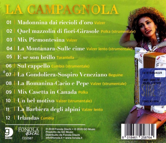 Salvestrin Sabrina: La Campagngola [CD]