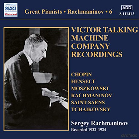 Rachmanino: Rachmaninow,Sergei/Stokowski,Leopold/Philadelphiao - Complete Solo Piano Recordings, Vol. 6 [CD]