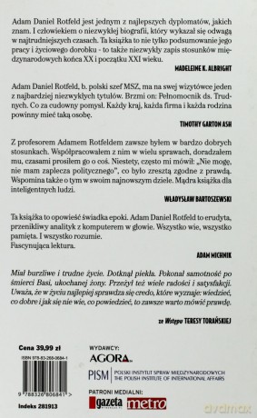 Adam Daniel Rotfeld. W cieniu [KSIĄŻKA]