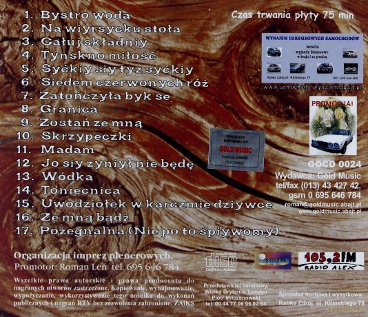 Bajeranty: Bajeranty - Wódko ma [CD]