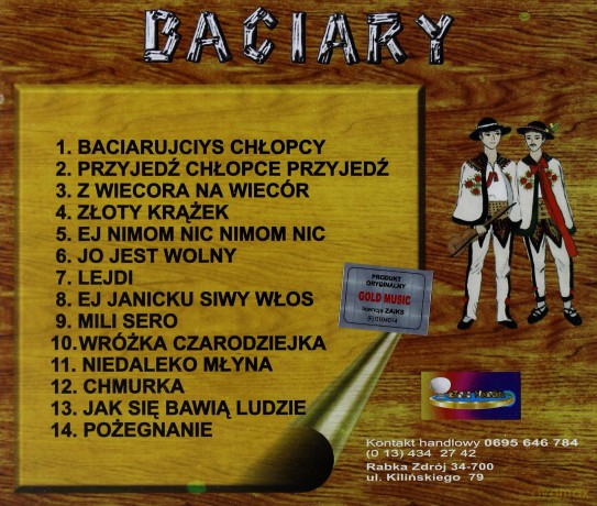 Baciary: Zabawa weselna górali [CD]