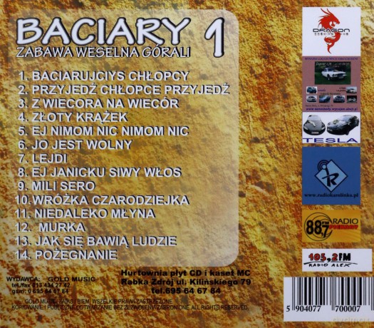 Baciary: Zabawa weselna górali [CD]
