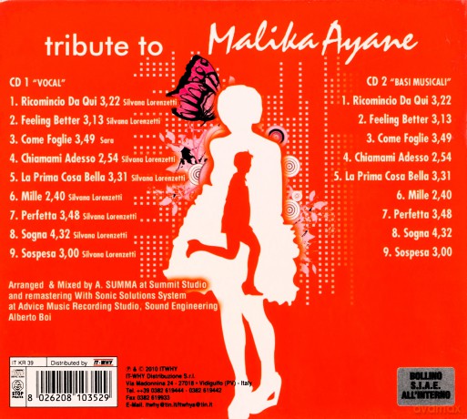 Tribute To Malika Ayane [2CD]