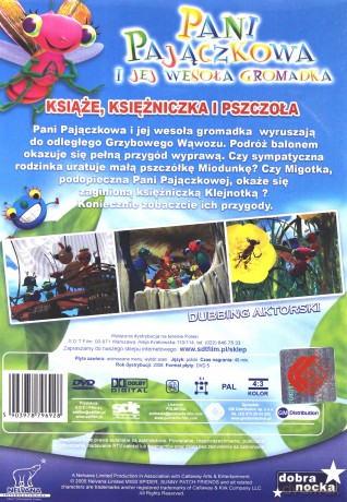 Pani Pajączkowa: Książę, Księżniczka i Pszczoła [DVD]