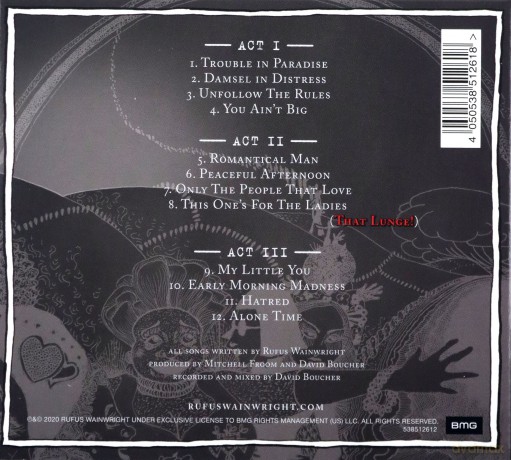 Rufus Wainwright: Unfollow The Rules [CD]