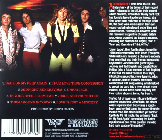 Babys: Union Jacks -Remast- [CD]