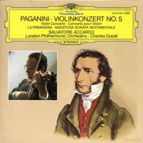 Nicolo Paganini: Violin Concerto no.5 [CD]