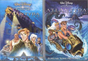 Atlantyda: Powrót Milo / Atlantyda: Zaginiony Ląd [2DVD]