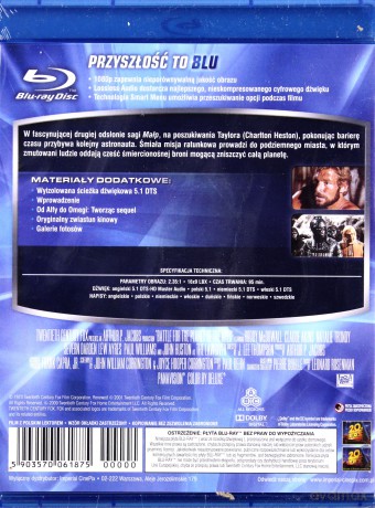 W podziemiach Planety Małp [Blu-Ray]