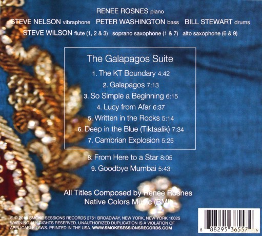 Renee Rosnes: Written In The Rocks [CD]