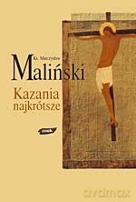 Kazania najkrótsze - Mieczysław Maliński [KSIĄŻKA]