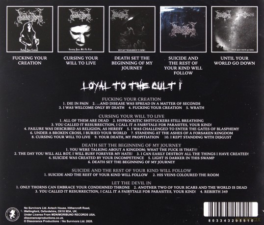 Dodsferd: Loyal To The Cult I [5CD]