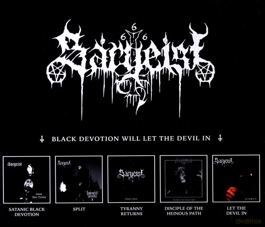 Sargeist: Black Devotion Will Let The Devil In [5CD]