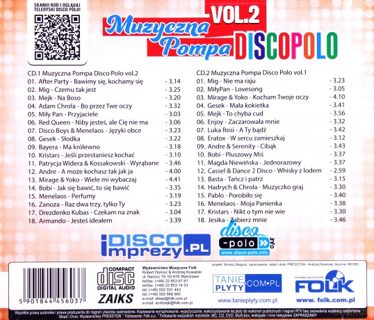 Przeboje Disco Polo na Lato 2021 Pakiet [6CD]
