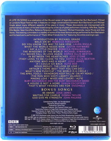 Burt Bacharach: A Life In Song [Blu-Ray]