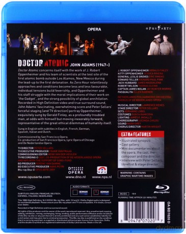 Finleynetherlands Porenes: Adamsdoctor Atomic [Blu-Ray]