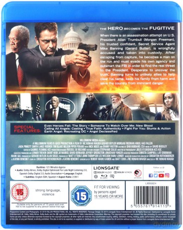 Angel Has Fallen (Świat w ogniu) [Blu-Ray]