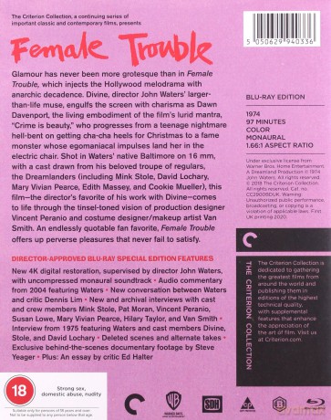 Female Trouble (1974) (Kobiece kłopoty) [Blu-Ray]